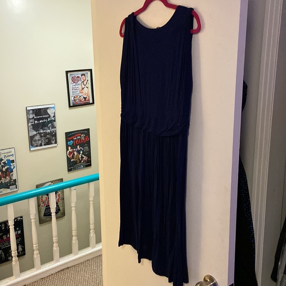 2 /$40 Modcloth Navy Jersey Dress Size 1XL - Picture 2 of 3